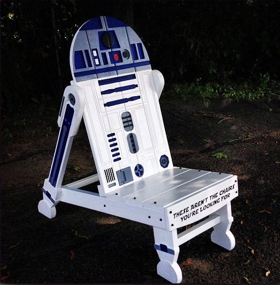 r2d2 pallet chair for kids