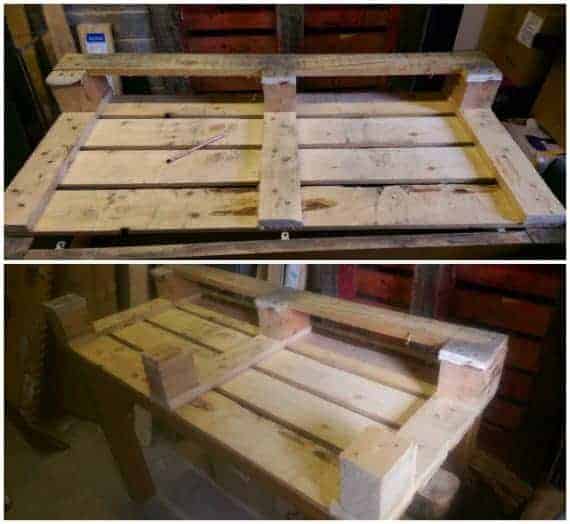 pallet before after
