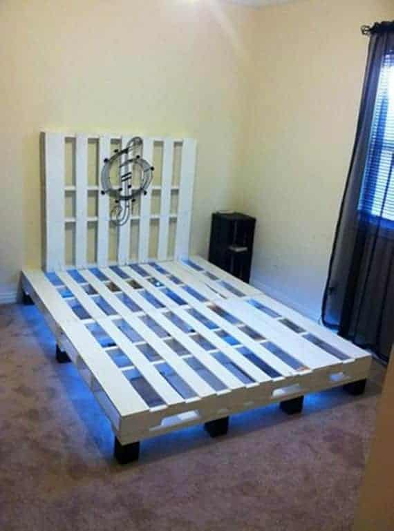 Pallet-Bed-with-Lights-Underneath