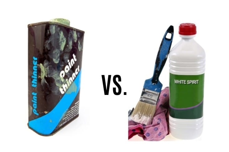 image of mineral spirits vs paint thinner