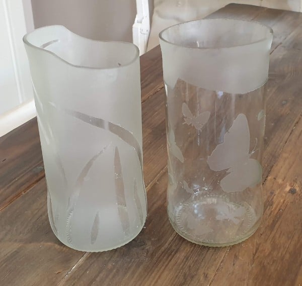 Upcycled Glass Jars