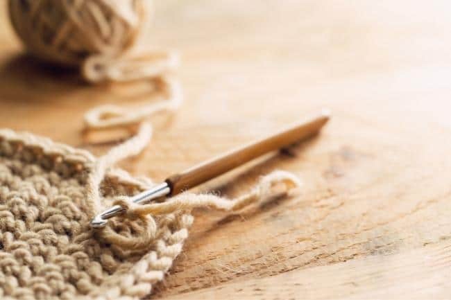 Crochet hook and yarn- beginner-friendly DIY projects and craft ideas
