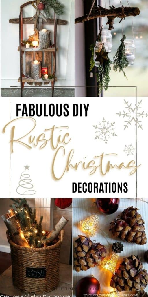 39 Fabulous DIY Rustic Christmas Decorations To Try This Winter Season