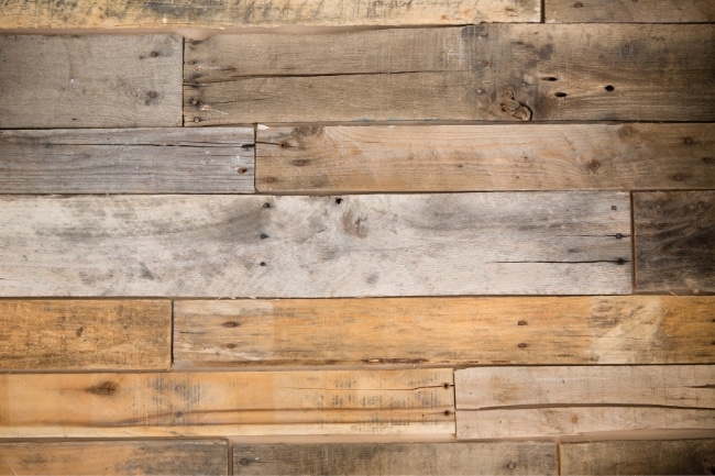pallet wood floor