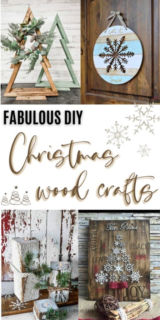 24 Enchanting Wooden Christmas Crafts For Cozy Holiday Decor